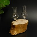 Set di 2 bicchierini da liquore con stelo su radice Set...