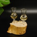Set di 2 bicchierini da liquore con stelo su radice Set...