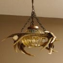 Deckenlampe Lampe Deckenleuchte 4x Sikahirschstange...