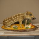Jeune sanglier entier, hauteur 32 cm, debout, cochon,...