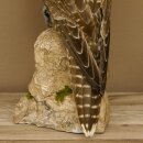 Faucon gerfaut avec une gélinotte des bois comme proie - Faucon empaillé - Taxidermie - Autorisation de vente