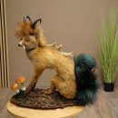Wolpertinger Wolpi Fuchs mit Gamshörnern...
