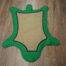 Badger Fur Badger Fur Blanket Fur Rug Rug Length 115 cm 87.26.7