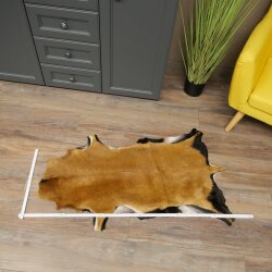 Kamerunschaf Kamerun Fell Schaf Vorleger Tierfell Dekoration Länge 92 cm