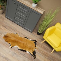 Kamerunschaf Kamerun Fell Schaf Vorleger Tierfell Dekoration Länge 92 cm
