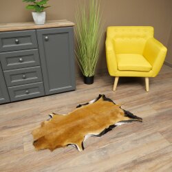 Kamerunschaf Kamerun Fell Schaf Vorleger Tierfell Dekoration Länge 92 cm