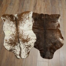Goatskins (2 pieces) Goat Skins Goat Fur Rug Animal Fur Decoration