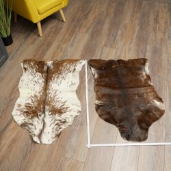 Goatskins (2 pieces) Goat Skins Goat Fur Rug Animal Fur Decoration