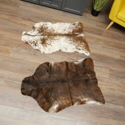 Goatskins (2 pieces) Goat Skins Goat Fur Rug Animal Fur Decoration