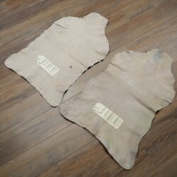 Goatskins (2 pieces) Goat Skins Goat Fur Rug Animal Fur Decoration