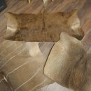 Warthog Fur Rug, 149 cm Long, African Warthog Rug