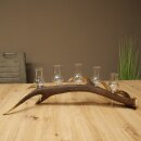 Schnapsanbieter 5 große Gläser Steckglas mit Stiel auf Rothirschstange Geschenk 27.60.2.64