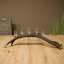 Set da liquore: 6 bicchierini con stelo su un corno di...