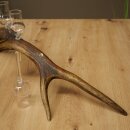 Set da liquore: 4 bicchierini con stelo su un corno di cervo rosso - Regalo 27.60.2.80