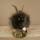 Wolpertinger Wolpi-preparaat Mini op hout, edelweiss en...