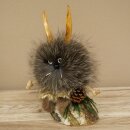 Wolpertinger Wolpi-figuur Mini-dennenappel met witte...