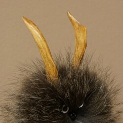 Wolpertinger Wolpi-figuur Mini-dennenappel met witte ogen, hoogte 23 cm 86.1.2.63