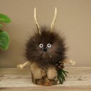 Wolpertinger Wolpi, modello in miniatura a forma di pigna...