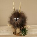 Wolpertinger Wolpi, modello in miniatura a forma di pigna con occhi bianchi, altezza 22 cm, codice 86.1.2.64