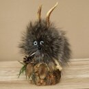 Wolpertinger Wolpi, modello in miniatura a forma di pigna, con occhi azzurri, altezza 22 cm, codice 86.1.2.66