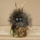 Wolpertinger Wolpi, modello in miniatura a forma di pigna, con occhi azzurri, altezza 22 cm, codice 86.1.2.66