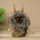 Wolpertinger Wolpi-figuur Mini-dennenappel Oranje ogen...