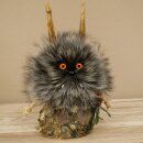 Wolpertinger Wolpi Figurine Mini Pine Cone Orange Eyes Height 23 cm 86.1.2.67