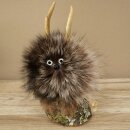 Wolpertinger Wolpi Mini Präparat weiße Augen Höhe 22 cm 86.1.1.51