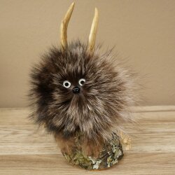 Wolpertinger Wolpi Mini Präparat weiße Augen Höhe 22 cm 86.1.1.51