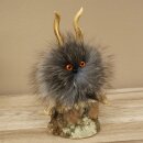 Wolpertinger Wolpi Mini opgezette figuur met oranje ogen,...