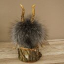 Wolpertinger Wolpi Mini Präparat orange Augen Höhe 22 cm 86.1.1.52