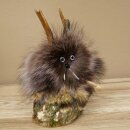 Wolpertinger Wolpi Mini-opgezette vogel met paarse ogen,...
