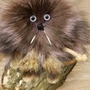 Wolpertinger Wolpi Mini Präparat lila Augen Höhe 22 cm 86.1.1.54