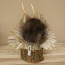 Wolpertinger Kleine Wolpi Opgezette exemplaar gele ogen vleugels ree gewei hoorn 86.2.128