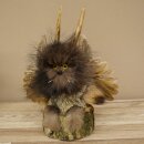 Wolpertinger Kleine Wolpi Opgezette exemplaar gele ogen vleugels ree gewei hoorn 86.2.128