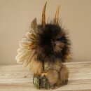 Wolpertinger Little Wolpi Taxidermy Specimen Light Blue Eyes Wings Deer Antlers Horn 86.2.130