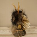 Wolpertinger Little Wolpi Taxidermy Specimen Light Blue Eyes Wings Deer Antlers Horn 86.2.130