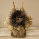 Wolpertinger Little Wolpi Taxidermy Specimen Light Blue Eyes Wings Deer Antlers Horn 86.2.130