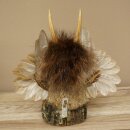 Wolpertinger Piccolo Wolpi Esemplare imbalsamato Occhi bianchi Ali Corna di capriolo Corno 86.2.132