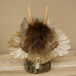 Wolpertinger Piccolo Wolpi Esemplare imbalsamato Occhi bianchi Ali Corna di capriolo Corno 86.2.132