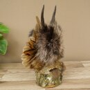 Wolpertinger, «Pequeño Wolpi», espécimen disecado, ojos blancos, alas, cuernos de corzo, cuerno, 86.2.134