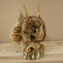 Wolpertinger Piccolo Wolpi Esemplare imbalsamato Occhi azzurri Ali Corna di capriolo Corno 86.2.135