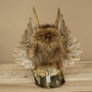 Wolpertinger Piccolo Wolpi Esemplare imbalsamato Occhi azzurri Ali Corna di capriolo Corno 86.2.135