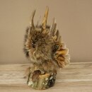 Wolpertinger Piccolo Wolpi Esemplare imbalsamato Occhi azzurri Ali Corna di capriolo Corno 86.2.135
