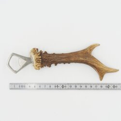 Flaschenöffner Rehstange Öffner Reh Geweih Stange Horn Abwurfstange Länge 22 cm 27.1.481