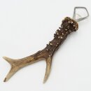 Apribottiglie a forma di corna di cervo, lunghezza 23,5 cm, codice 27.1.482