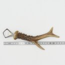 Apribottiglie a forma di corna di cervo, lunghezza 23,5 cm, codice 27.1.482