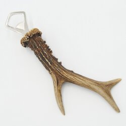 Apribottiglie a forma di corna di cervo, lunghezza 23,5 cm, codice 27.1.482