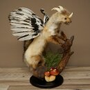 Wolpertinger Fabelwesen Marder mit Flügel...