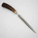 Brieföffner Brief Öffner mit Hirsch Geweih Horn Hirschhorn Griff Länge 16,5 cm 27.18.38